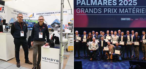 L'équipe sur le stand au congrès DLR